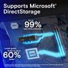 Crucial T700 PCIe Gen5 NVMe 1TB SSD, Up to 11,700MB/s, Intel & Ryzen Compatible, for Hardcore Gaming & High-Speed Storage, Solid State Drive  CT1000T700SSD3 view 3