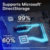 Crucial T700 PCIe Gen5 NVMe 4TB SSD with Heatsink, Up to 12,400MB/s, TLC NAND, Intel & Ryzen Compatible, for Hardcore Gaming & High-Speed Storage, Solid State Drive  CT4000T700SSD5 view 4