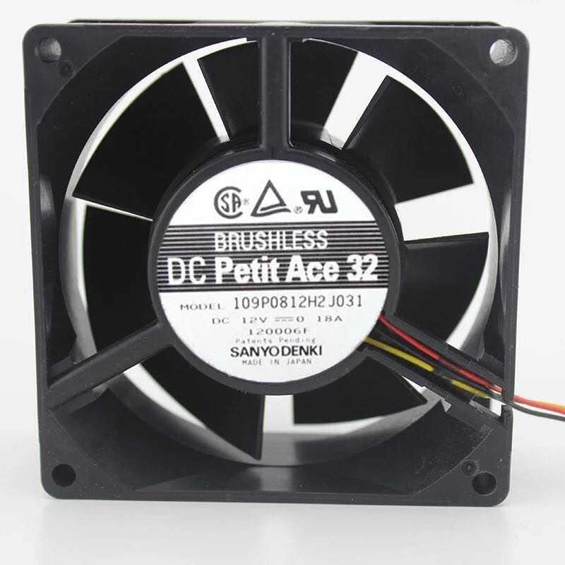 109P0812H2J031 8cm Double Ball case Fan