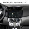 Double Din Android 12 Car Stereo for Nissan Sylphy B17 Sentra 2012-2017 9 Inch Touch Screen Car Audio Receiver, with Bluetooth, Support GPS Navigation, WiFi, Steering Wheel Control, Fm view 3