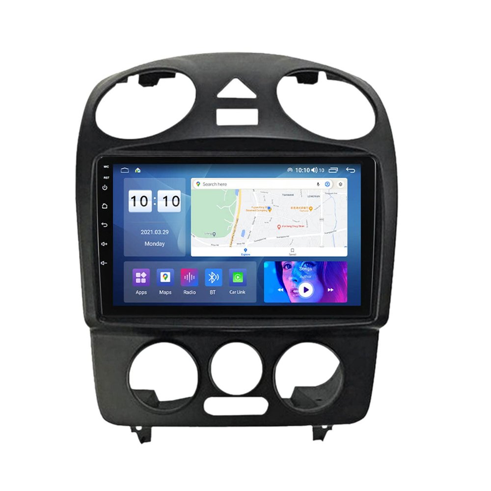 Android 12 Car Stereo for VW Volkswagen Beetle 2000-2012 9 Inch Full Hd Capacitive Touchscreen with USB, Fm/Am Car Radio,with Bluetooth Hands-Free, GPS Navi
