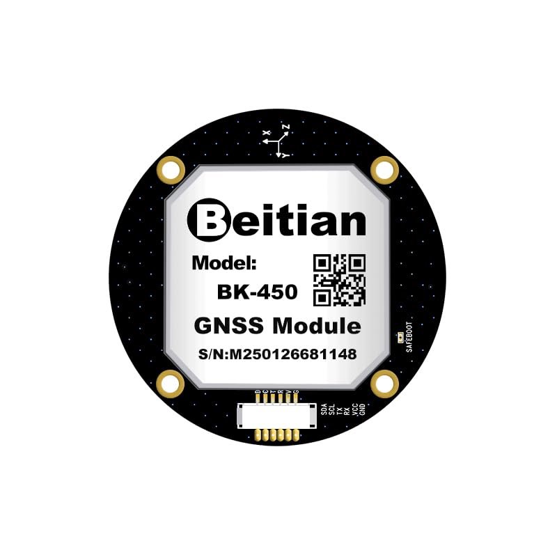 Beitian Designed with NEO-M9N Flight Control PIXHAWK GPS GLONASS Module Compass IST8310 BN-450 BE-450 BK-450 (BK-450)
