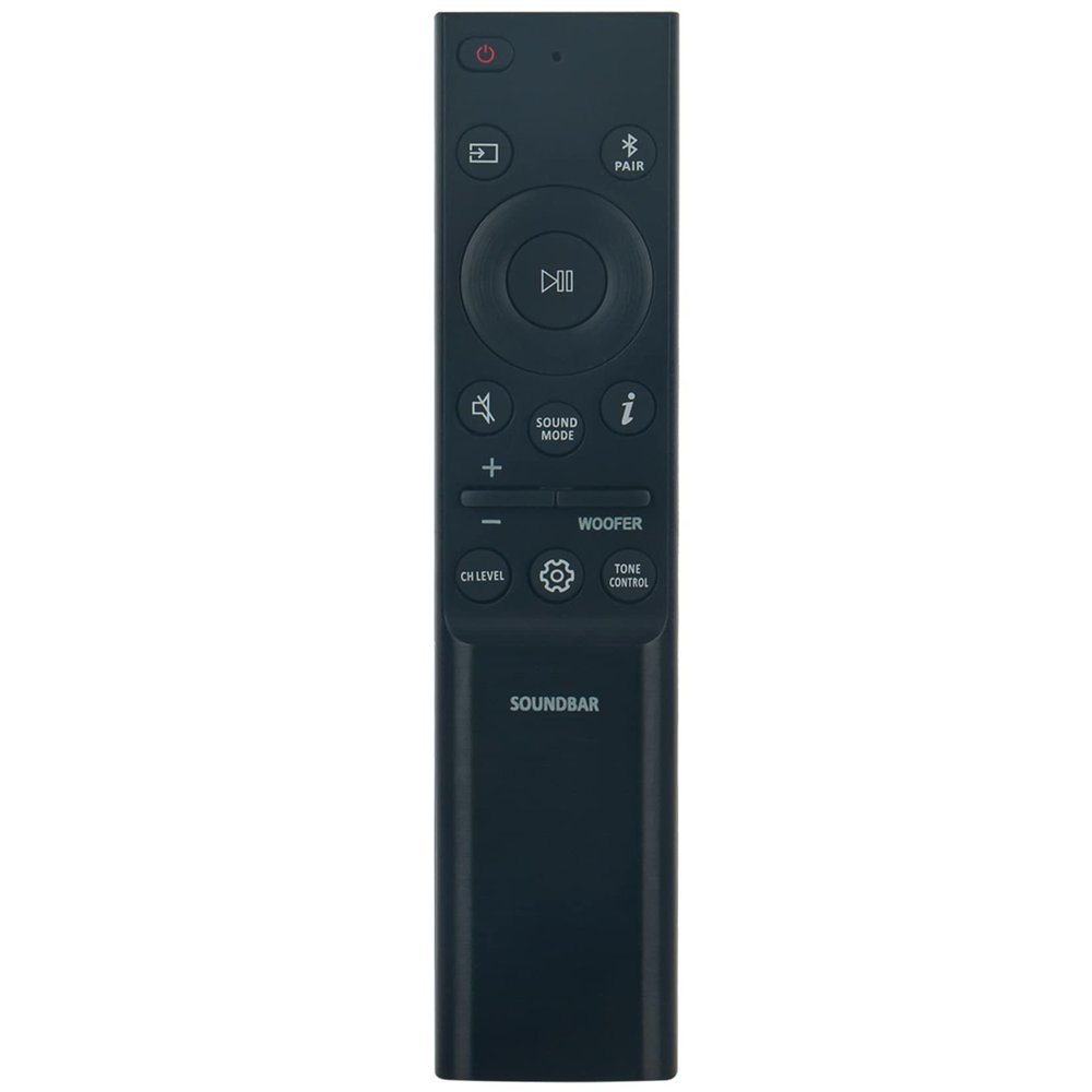 AH81-15498A Replace Remote Applicable for Samsung Soundbar HW-B550 HW-B43C HW-B53M HW-B53C HW-B63C HW-B63M HW-B67C HW-B550/ZA HW-B43C/ZA HW-B53M/ZA HW-B53C/ZA HW-B63C/ZA HW-B63M/ZA HW-B67C/ZA HW-Q60B