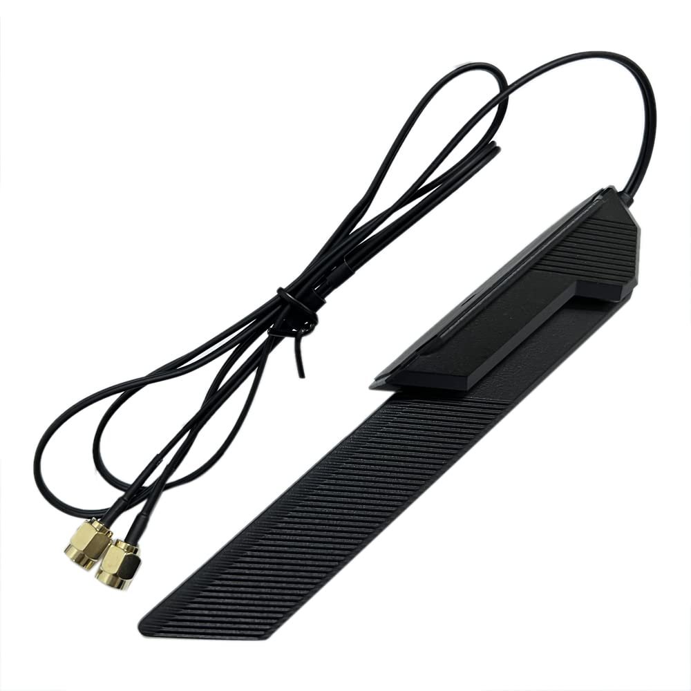 Huasheng Suda WiFi 6e Antenna 2T2R Dual Band 2.4G/5G/ 6G 14008-02650600 for MSI MAG B650 B760 Tomahawk/MPG Z690 Force/MPG Z690 Edge/MEG Z590 Unify/MEG Z490 GODLIKE Antenna Cable Wire