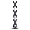 ARKON Mounts Triple Tablet Holder Stand for Restaurant Delivery and Point of Sale DoorDash Uber Eats Grubhub | TRITABL29 view 1