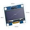 Hosyond 5 Pcs 1.3 Inch IIC I2C OLED Display Module 128x64 Pixel SH1106 Screen Module Compatible with Arduino/Raspberry Pi (White) view 2