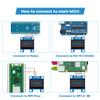 Hosyond 5 Pcs 1.3 Inch IIC I2C OLED Display Module 128x64 Pixel SH1106 Screen Module Compatible with Arduino/Raspberry Pi (White) view 4