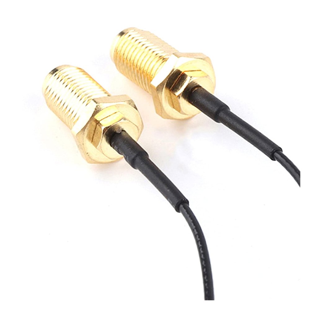 Artemisia Compatible with 5pcs Cable IPX to SMA Female UFL SMA Connector Coaxial RF Pigtail Cable WiFi Antenna Pigtail 12cm