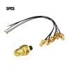 Artemisia Compatible with 5pcs Cable IPX to SMA Female UFL SMA Connector Coaxial RF Pigtail Cable WiFi Antenna Pigtail 12cm view 2