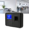 Asixxsix Fingerprint Time Clock, Intelligent Biometric Fingerprint Password Attendance Machine, Employee Checking in Recorder with 2.4 Inch Display for Office, Factory, Hotel, School view 2
