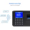 Asixxsix Fingerprint Time Clock, Intelligent Biometric Fingerprint Password Attendance Machine, Employee Checking in Recorder with 2.4 Inch Display for Office, Factory, Hotel, School view 3