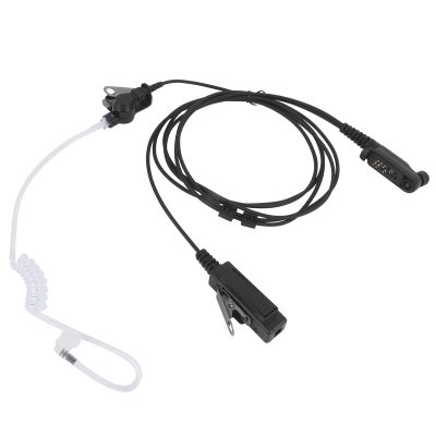 Pdflie HP602 Radio Accessories Earpiece Mic Ptt Surveillance Headset for Hytera HYT PD602 PD602i PD662 PD662i PD682i HP682 Digital Portable Walkie Talkies(Black,Wired)