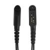Pdflie HP602 Radio Accessories Earpiece Mic Ptt Surveillance Headset for Hytera HYT PD602 PD602i PD662 PD662i PD682i HP682 Digital Portable Walkie Talkies(Black,Wired) view 2