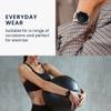 kwmobile Strap Compatible with Garmin Forerunner 55 Strap - Replacement Silicone Watch Band - Red/Black view 4
