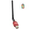 Class 1 Long Range Bluetooth Adapter for PC, QGOO USB Bluetooth Adapter for PC 5.3+EDR, Dongle Receiver Support Windows10/8.1/8/7red-189 view 1