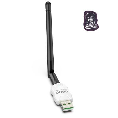 Class 1 Long Range Bluetooth Adapter for PC, QGOO USB Bluetooth Adapter for PC 5.3+EDR, Dongle Receiver Support Windows10/8.1/8/7white-214