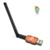 Class 1 Long Range Bluetooth Adapter for PC, QGOO USB Bluetooth Adapter for PC 5.3+EDR, Dongle Receiver Support Windows10/8.1/8/7orange-144 view 1