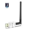 Class 1 Long Range Bluetooth Adapter for PC, QGOO USB Bluetooth Adapter for PC 5.3+EDR, Dongle Receiver Support Windows10/8.1/8/7white-130 view 1