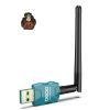 Class 1 Long Range Bluetooth Adapter for PC, QGOO USB Bluetooth Adapter for PC 5.3+EDR, Dongle Receiver Support Windows10/8.1/8/7green-087 view 1