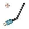 Class 1 Long Range Bluetooth Adapter for PC, QGOO USB Bluetooth Adapter for PC 5.3+EDR, Dongle Receiver Support Windows10/8.1/8/7green-056 view 1