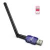 Class 1 Long Range Bluetooth Adapter for PC, QGOO USB Bluetooth Adapter for PC 5.3+EDR, Dongle Receiver Support Windows10/8.1/8/7blue-176 view 1