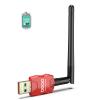 Class 1 Long Range Bluetooth Adapter for PC, QGOO USB Bluetooth Adapter for PC 5.3+EDR, Dongle Receiver Support Windows10/8.1/8/7red-137 view 1