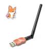 Class 1 Long Range Bluetooth Adapter for PC, QGOO USB Bluetooth Adapter for PC 5.3+EDR, Dongle Receiver Support Windows10/8.1/8/7orange-244 view 1