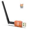 Class 1 Long Range Bluetooth Adapter for PC, QGOO USB Bluetooth Adapter for PC 5.3+EDR, Dongle Receiver Support Windows10/8.1/8/7orange-009 view 1