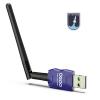 Class 1 Long Range Bluetooth Adapter for PC, QGOO USB Bluetooth Adapter for PC 5.3+EDR, Dongle Receiver Support Windows10/8.1/8/7blue-109 view 1