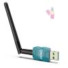 Class 1 Long Range Bluetooth Adapter for PC, QGOO USB Bluetooth Adapter for PC 5.3+EDR, Dongle Receiver Support Windows10/8.1/8/7green-218 view 1