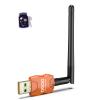 Class 1 Long Range Bluetooth Adapter for PC, QGOO USB Bluetooth Adapter for PC 5.3+EDR, Dongle Receiver Support Windows10/8.1/8/7orange-084 view 1
