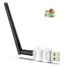Class 1 Long Range Bluetooth Adapter for PC, QGOO USB Bluetooth Adapter for PC 5.3+EDR, Dongle Receiver Support Windows10/8.1/8/7white-044 view 1