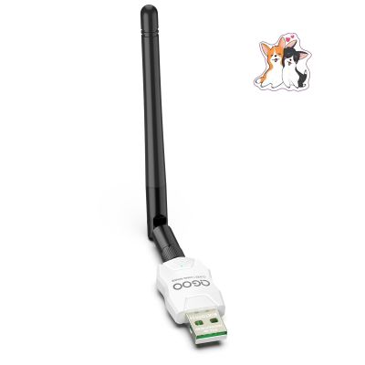 Class 1 Long Range Bluetooth Adapter for PC, QGOO USB Bluetooth Adapter for PC 5.3+EDR, Dongle Receiver Support Windows10/8.1/8/7white-058