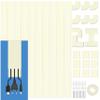 Cord Cover Wall Raceway Kit - 157" Cable Concealer, Wire Hiders for TV Wall Mounting and Wire Management, Beige view 1