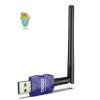 Class 1 Long Range Bluetooth Adapter for PC, QGOO USB Bluetooth Adapter for PC 5.3+EDR, Dongle Receiver Support Windows10/8.1/8/7blue-115 view 1