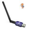 Class 1 Long Range Bluetooth Adapter for PC, QGOO USB Bluetooth Adapter for PC 5.3+EDR, Dongle Receiver Support Windows10/8.1/8/7blue-024