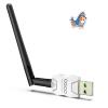 Class 1 Long Range Bluetooth Adapter for PC, QGOO USB Bluetooth Adapter for PC 5.3+EDR, Dongle Receiver Support Windows10/8.1/8/7white-060 view 1