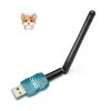 Class 1 Long Range Bluetooth Adapter for PC, QGOO USB Bluetooth Adapter for PC 5.3+EDR, Dongle Receiver Support Windows10/8.1/8/7green-034 view 1