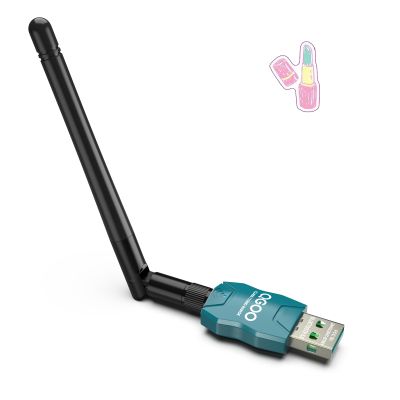 Class 1 Long Range Bluetooth Adapter for PC, QGOO USB Bluetooth Adapter for PC 5.3+EDR, Dongle Receiver Support Windows10/8.1/8/7green-217