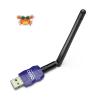 Class 1 Long Range Bluetooth Adapter for PC, QGOO USB Bluetooth Adapter for PC 5.3+EDR, Dongle Receiver Support Windows10/8.1/8/7blue-126 view 1