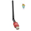 Class 1 Long Range Bluetooth Adapter for PC, QGOO USB Bluetooth Adapter for PC 5.3+EDR, Dongle Receiver Support Windows10/8.1/8/7red-144 view 1