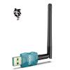 Class 1 Long Range Bluetooth Adapter for PC, QGOO USB Bluetooth Adapter for PC 5.3+EDR, Dongle Receiver Support Windows10/8.1/8/7green-099 view 1
