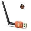 Class 1 Long Range Bluetooth Adapter for PC, QGOO USB Bluetooth Adapter for PC 5.3+EDR, Dongle Receiver Support Windows10/8.1/8/7orange-098 view 1