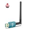 Class 1 Long Range Bluetooth Adapter for PC, QGOO USB Bluetooth Adapter for PC 5.3+EDR, Dongle Receiver Support Windows10/8.1/8/7green-198 view 1