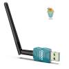 Class 1 Long Range Bluetooth Adapter for PC, QGOO USB Bluetooth Adapter for PC 5.3+EDR, Dongle Receiver Support Windows10/8.1/8/7green-192 view 1