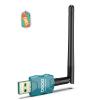 Class 1 Long Range Bluetooth Adapter for PC, QGOO USB Bluetooth Adapter for PC 5.3+EDR, Dongle Receiver Support Windows10/8.1/8/7green-234 view 1