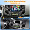 Roinvou 2+64G Android Radio for Toyota Fortuner Hilux 2005-2014, 9'' Touch Screen Stereo with Carplay/GPS Navigation/DSP/Bluetooth/5GHz WiFi/Mirror Link/FM RDS + Backup Camera view 2