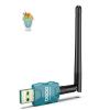 Class 1 Long Range Bluetooth Adapter for PC, QGOO USB Bluetooth Adapter for PC 5.3+EDR, Dongle Receiver Support Windows10/8.1/8/7green-186 view 1