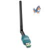 Class 1 Long Range Bluetooth Adapter for PC, QGOO USB Bluetooth Adapter for PC 5.3+EDR, Dongle Receiver Support Windows10/8.1/8/7green-045 view 1