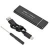 Aluminum Alloy NGFF to USB3.1 Type-C M.2 SSD Hard Disk Case Adapter External Enclosure Box Transfer Rate 6Gb/S Accessory Part view 2